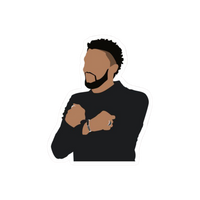 Black Panther 6 | Black Panther Premium Sticker | Movie