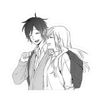 Horimiya Anime Sticker 16 | Hori & Miyamura Premium sticker