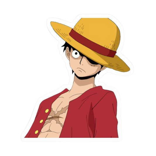 Monkey D Luffy One Piece Sticker 14 | Straw Hat Pirate Premium Sticker