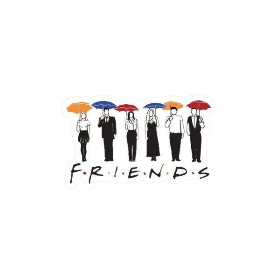 Friends Tv Series Sticker Bundle