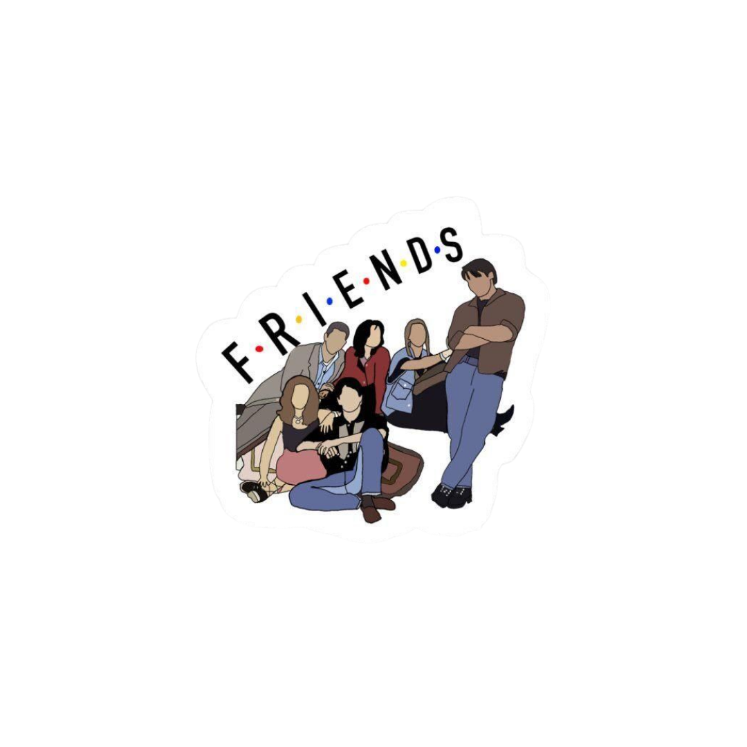 Friends Tv Series Sticker Bundle