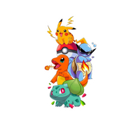 Pokémon 4 | Premium Cartoon Sticker