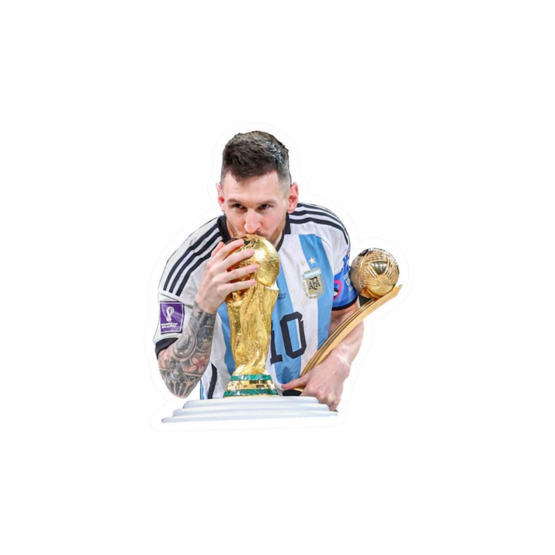Messi 2 | Leo Messi Premium Football Sticker | Legendary Footballer