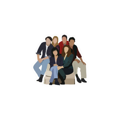 Friends Tv Series Sticker Bundle