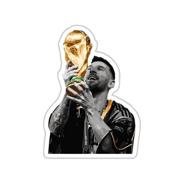 Messi 4 | Leo Messi Premium Football Sticker | Legendary Footballer