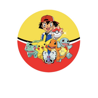 Pokémon 9 | Premium Cartoon Sticker
