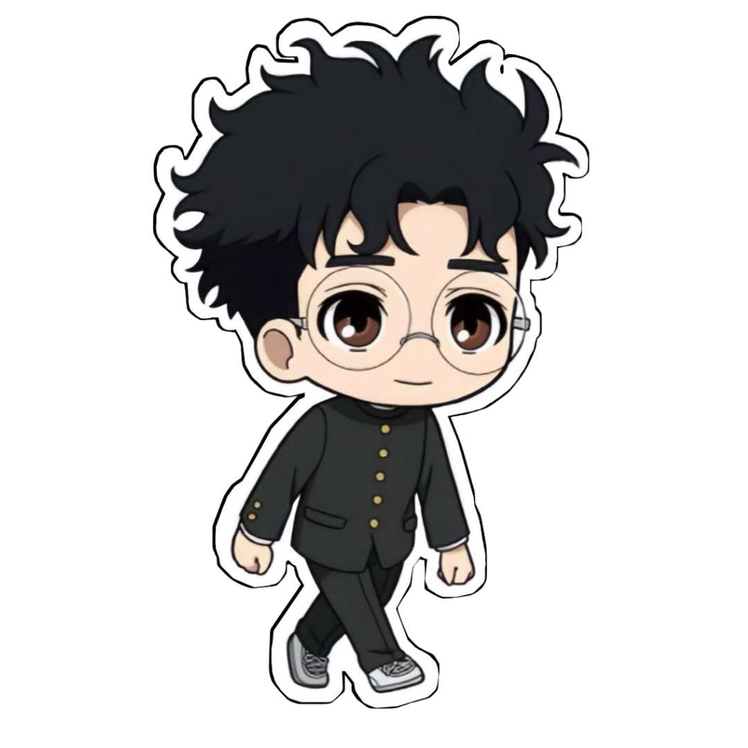 Dandadan Sticker 17 | Supernatural Anime Sticker