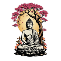 Buddha 8 | Buddhism | Religious Sticker | Spiritual Premium Sticker