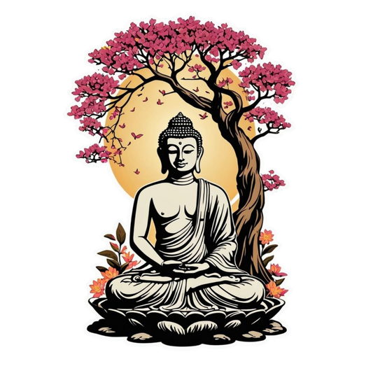 Buddha 8 | Buddhism | Religious Sticker | Spiritual Premium Sticker