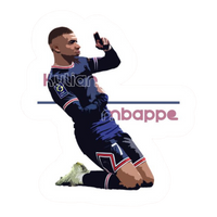 Kylian Mbappé 2 | Football Player Premium Sticker