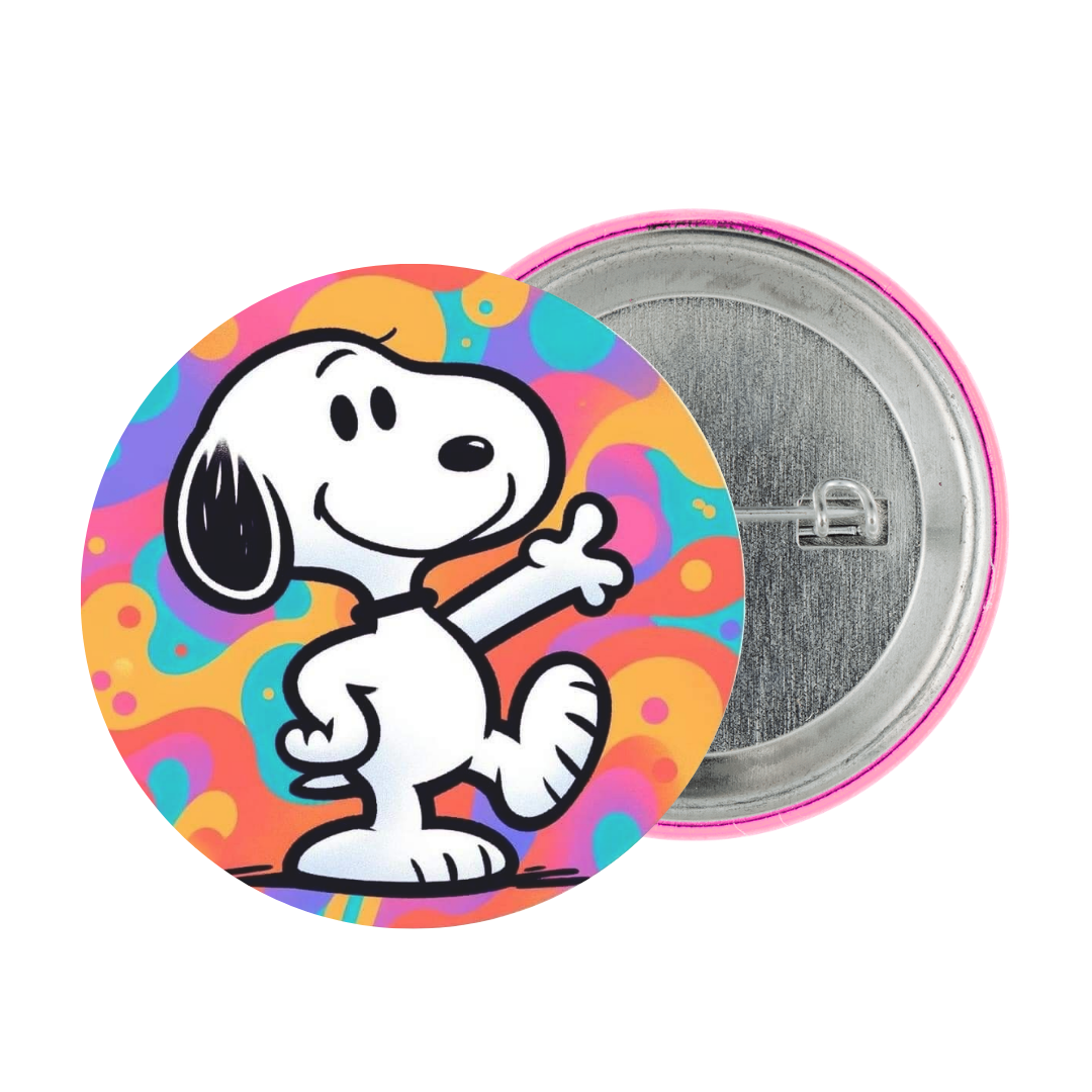 Snoopy Tinplate Badge