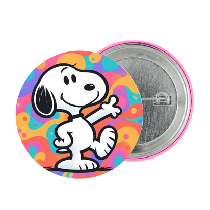 Snoopy Tinplate Badge