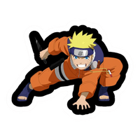 Naruto Uzumaki Anime Sticker 17 | Ninja Premium Sticker