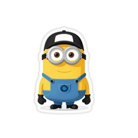 Minions | Cute Cartoon Sticker 17 | StickerBD