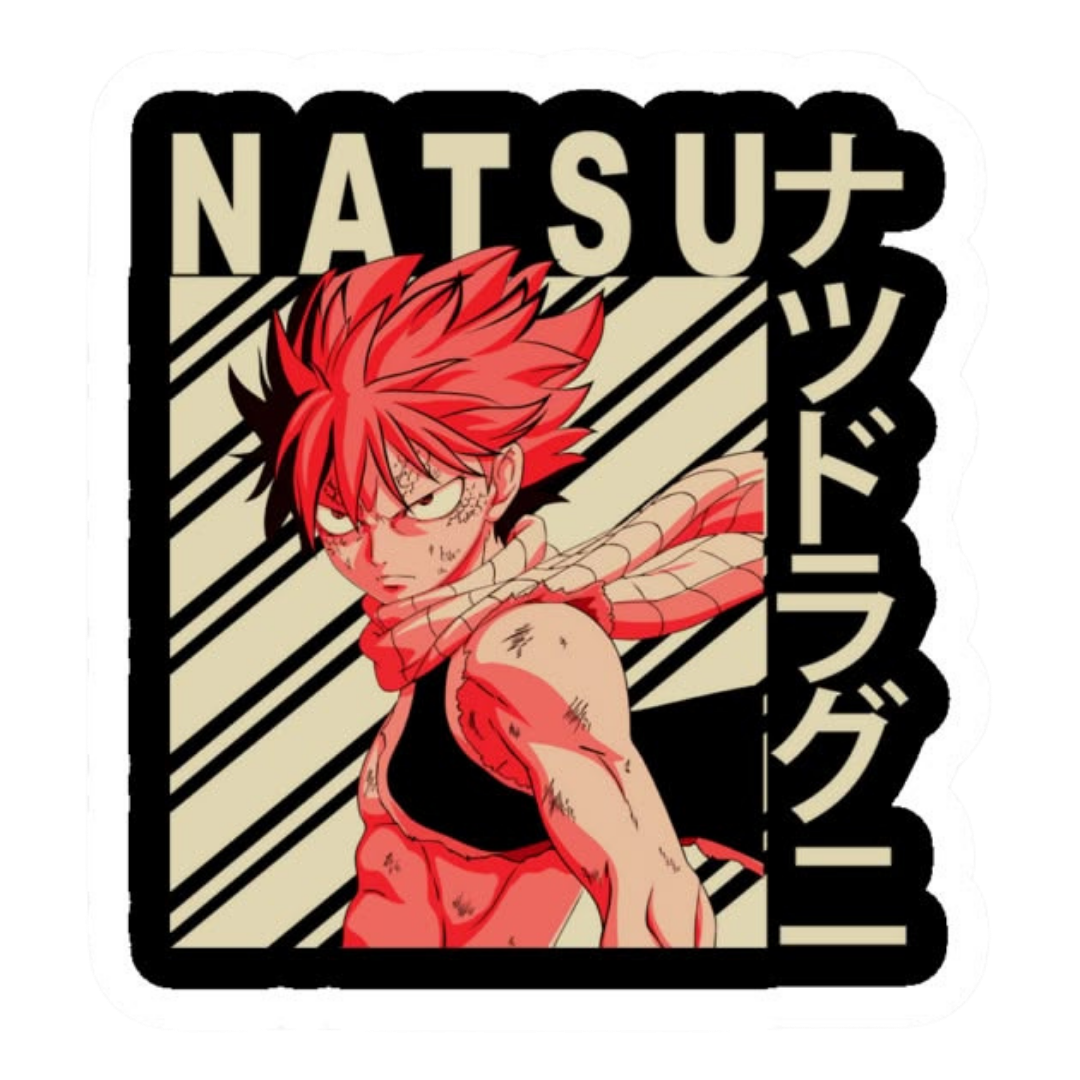 Natsu Dragneel Fairy Tail Sticker 6 | Fire Dragon Slayer