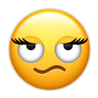 Curious Emoji 17 | Cute Funny Smiley Die-Cut Sticker | StickerBD