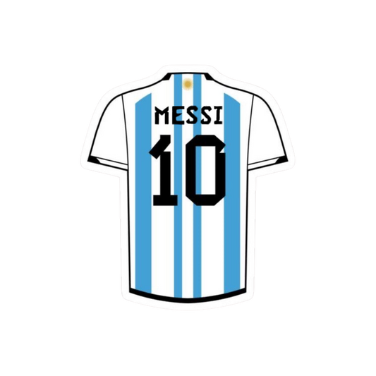 Messi 9 | Leo Messi Premium Football Sticker | Legendary Footballer