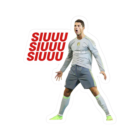 Cristiano Ronaldo 8 | Portugal Football Sticker | Football Team