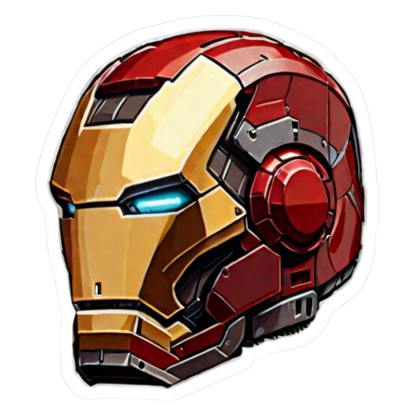 Iron Man 33 | Marvel Superhero Sticker | StickerBD