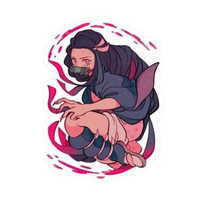 Nezuko Kamado 18 | Demon Slayer Sticker | Anime