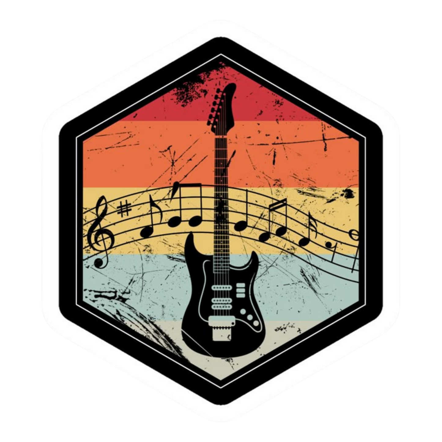 Music 18 | Music Lover Premium Sticker | Music World