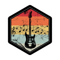 Music 18 | Music Lover Premium Sticker | Music World