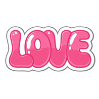 Pink Sticker 18 | Women Pink Barbie Lady | Aesthetic Girl Power Premium Sticker
