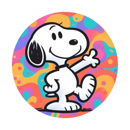 Snoopy Tinplate Badge