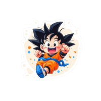 Goku 18 | Dragon Ball Z Anime Stickers | StickerBD