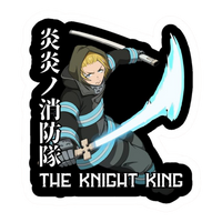 Fire Force Sticker 18 | Action Anime Premium Sticker