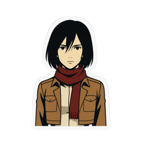 Mikasa Ackerman Attack on Titan Sticker 17 | Anime Warrior Premium Sticker