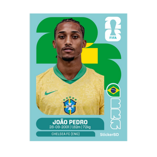 Joao Pedro| Brazil Player Card