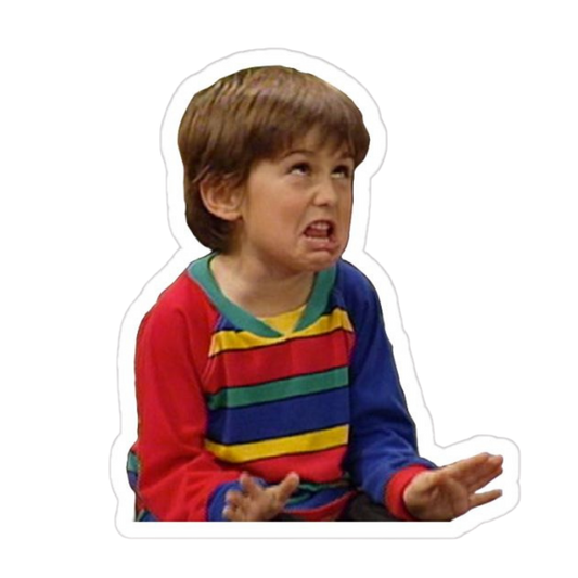 Funny Meme Sticker 17 | Viral Internet Humor Premium Sticker