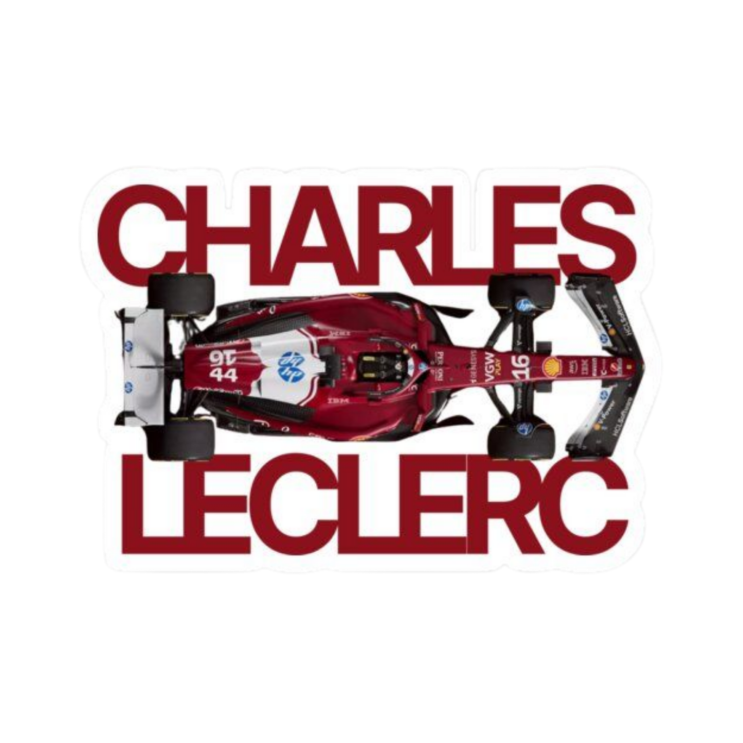 Formula 1 (F1) Stickers 18 | Premium Motorsport Stickers | StickerBD