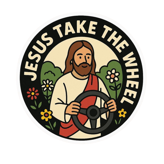 Jesus Christ | Christianity | Religious Sticker | Spiritual Premium Sticker