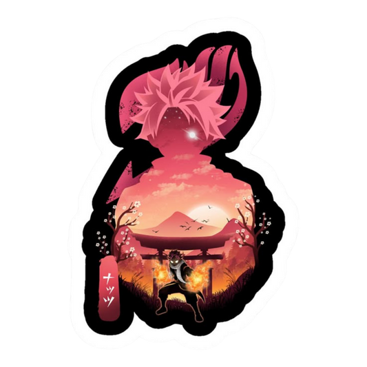 Natsu Dragneel Fairy Tail Sticker 7 | Fire Dragon Slayer