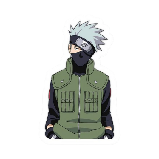 Kakashi Hatake Naruto Sticker | Sharingan Ninja Premium Sticker