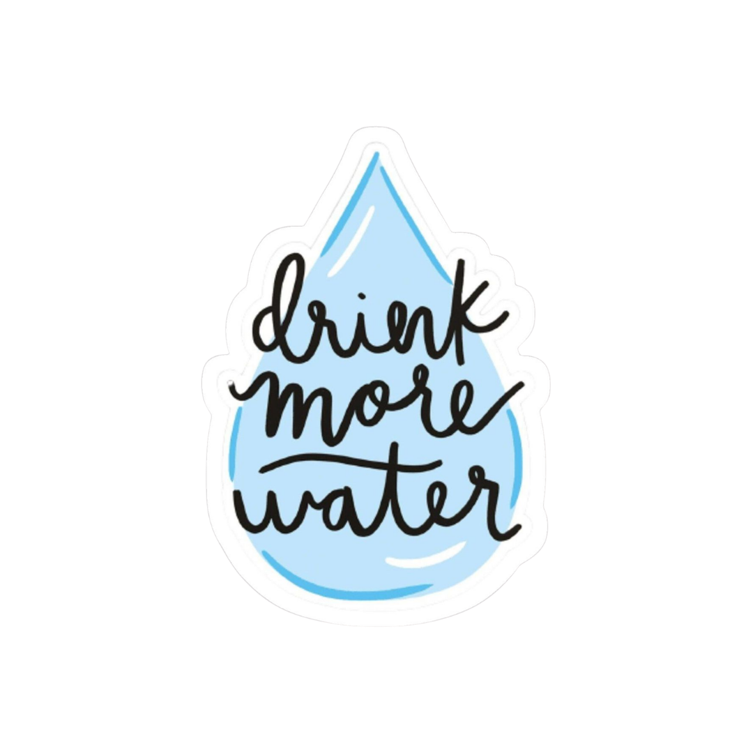 Drink More Water Sticker