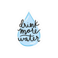 Drink More Water Sticker