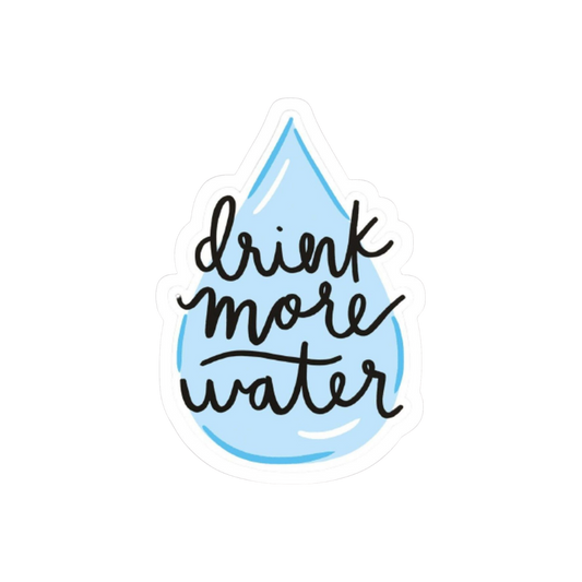 Drink More Water Sticker