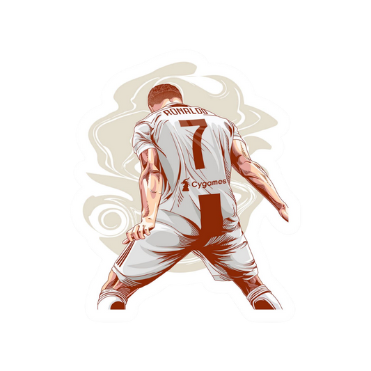 Cristiano Ronaldo 9 | Portugal Football Sticker | Football Team