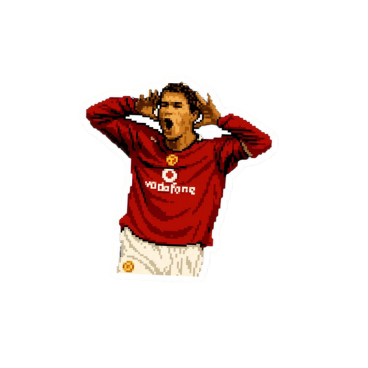 Cristiano Ronaldo 10 | Portugal Football Sticker | Football Team