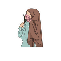 Hijabi Girl 3 Sticker