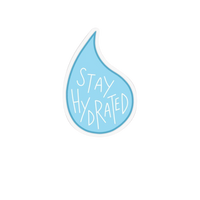 Stay Hydrated 2 Water Sticker