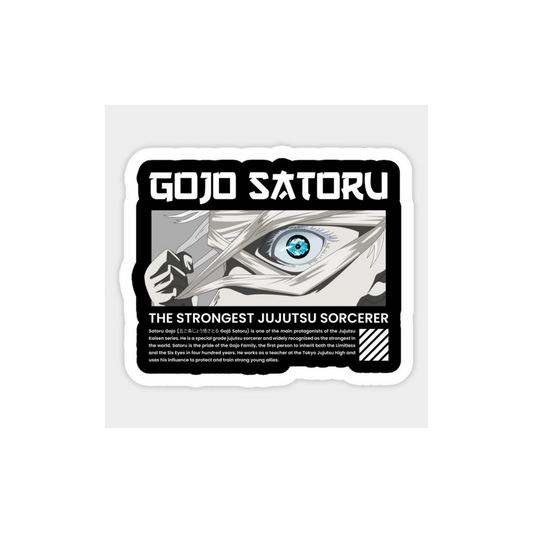 Satoru Gojo Jujutsu Kaisen Anime Sticker #9 | StickerBD