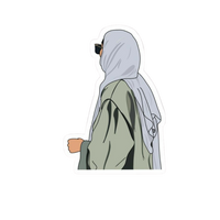 Hijabi Girl 6 Sticker