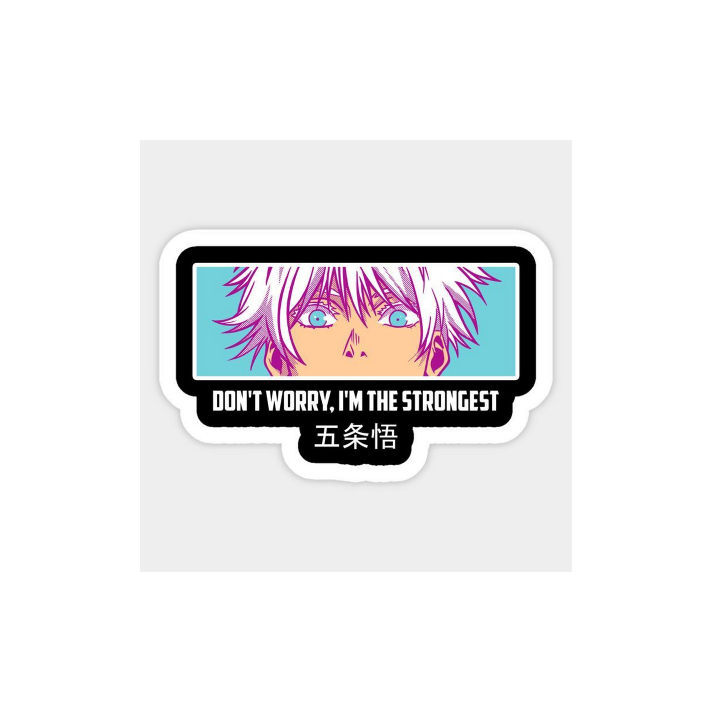 Satoru Gojo Jujutsu Kaisen Anime Sticker #10 | StickerBD