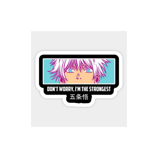 Satoru Gojo Jujutsu Kaisen Anime Sticker #10 | StickerBD