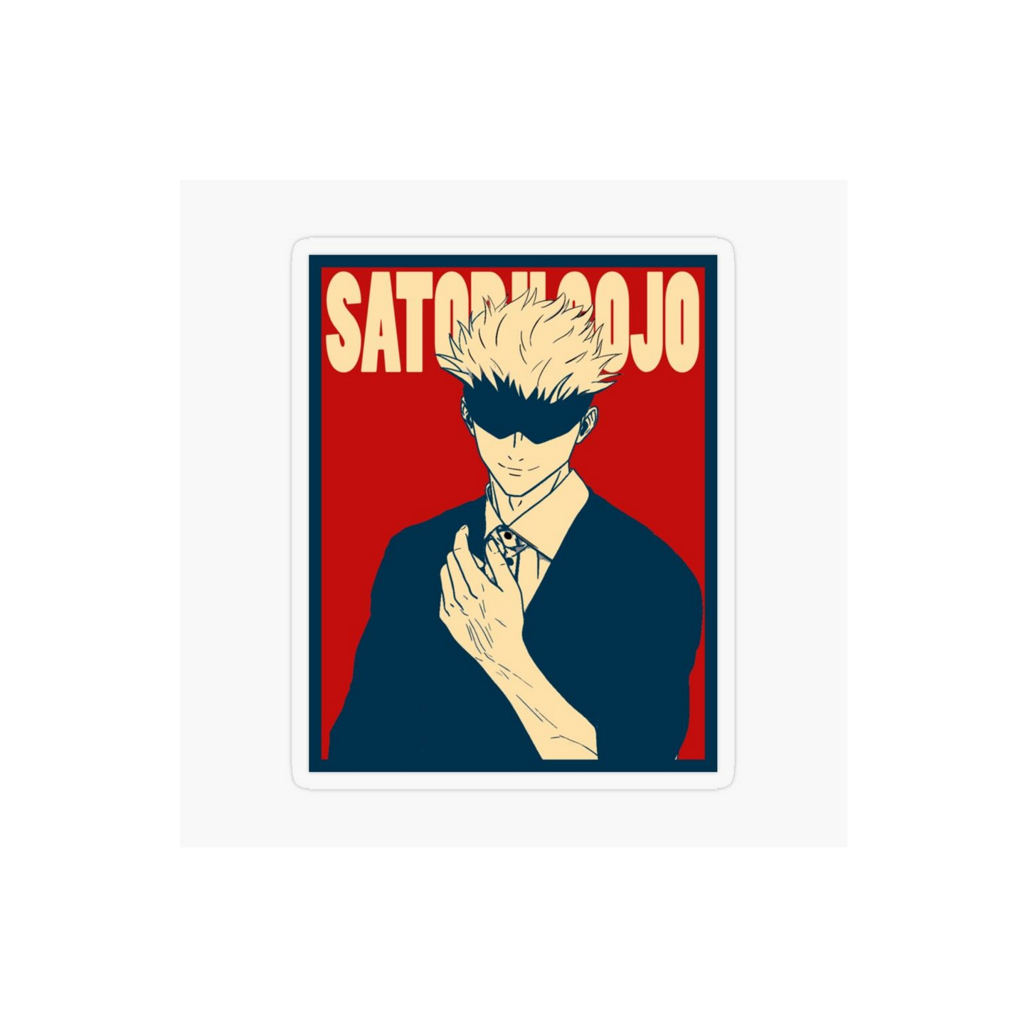 Satoru Gojo Jujutsu Kaisen Anime Sticker #13 | StickerBD