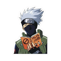 Kakashi Hatake Naruto Sticker 2 | Sharingan Ninja Premium Sticker